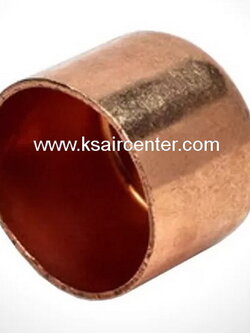 ฝาปิด ฝาครอบ ข้ออุด ทองแดง ขนาด 2 นิ้ว 1 หุน