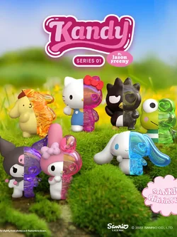 Kandy x Sanrio - Series 01 - 100% - ของแท้ - Mighty Jaxx [โมเดล Sanrio] (สินค้าพร้อมส่ง)