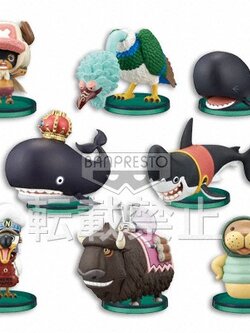 Zoo Set ของแท้ JP แมวทอง - WCF Banpresto [โมเดลวันพีช] (8 ตัว)