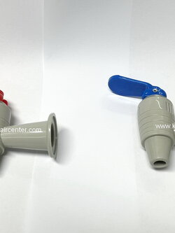 ก๊อกเกลียวใน นํ้าร้อน สีแดง SP (รหัสสินค้า 003016)