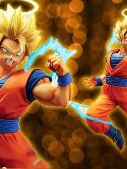 Goku Super Saiyan ของแท้ JP แมวทอง - Dokkan Battle Collab Banpresto [โมเดลดราก้อนบอล]