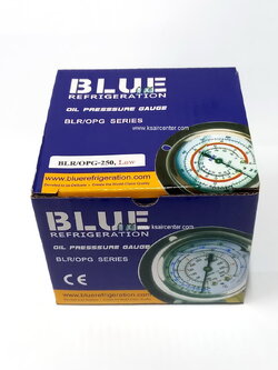 หัวเกจชาร์จน้ำยา BLUE แบบบรรจุน้ำมัน (รหัสสินค้า 001256)