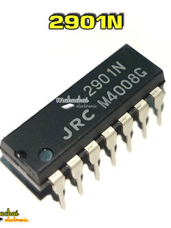 2901N 14–Pin Plastic Dual In-Line Package (DIP)