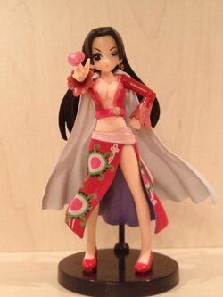 Boa Hancock Extra Version ของแท้ JP แมวทอง - Half Age Characters Bandai [โมเดลวันพีช]
