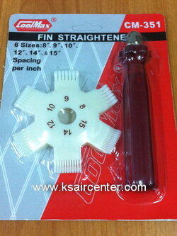 หวีแต่งรังผึ้งแฟนคอยล์ คอนเดนซิ่ง COOLMAX