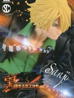 Sanji ของแท้ JP แมวทอง - Scultures Banpresto [โมเดลวันพีช]