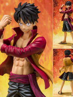 Luffy Film Z ของแท้ JP แมวทอง - Figuarts Zero Bandai [โมเดลวันพีช]