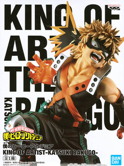 Bakugo ของแท้ JP - King of Artist Banpresto [โมเดล My Hero Academia]