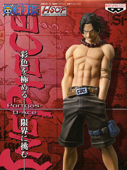 Ace ของแท้ JP แมวทอง - HSCF Banpresto [โมเดลวันพีช]