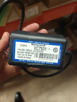 หัวขับ วาล์ว (เฉพาะหัว) HONEYWELL VC 7931