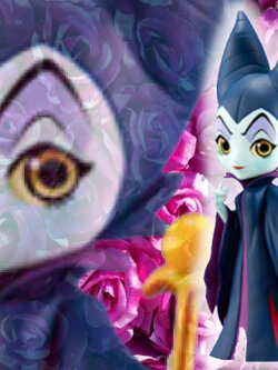 Maleficent - Pastel Color ของแท้ JP - Q Posket Banpresto [โมเดล Disney]