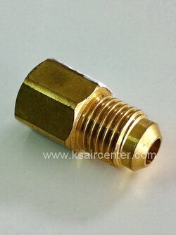 อะแด๊บเตอร์ นิปเปิ้ล ทองเหลือง เกลียวลด