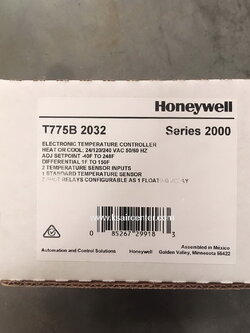 รีโมท เทอร์โมรูม มีสาย HONEYWELL