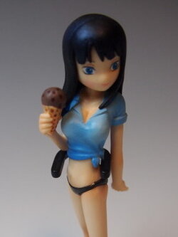 Robin Extra Version ของแท้ JP แมวทอง - Half Age Characters Bandai [โมเดลวันพีช]