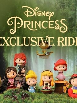 Disney Princess Exclusive Car Series - 100% - ของแท้ - Pop Mart [โมเดล Disney] (สินค้าพร้อมส่ง)
