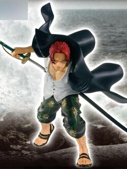 Shanks ของแท้ JP แมวทอง - Swordsmen Banpresto [โมเดลวันพีช]