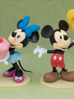 Mickey & Minnie Mouse The Little Whirlwind ของแท้ JP - Lovers Moments Banpresto [โมเดล Disney] (2 ตัว)