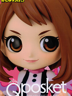 Uraraka ของแท้ JP - Q Posket Banpresto [โมเดล My Hero Academia]