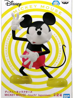 Mickey Mouse ของแท้ JP - Japonism Banpresto [โมเดล Disney]