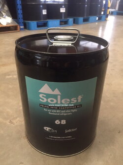 น้ำมันคอมเพรสเซอร์ CPI SOLEST 68