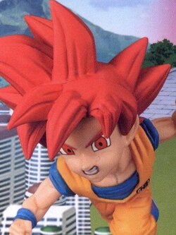 Goku Super Saiyan God ของแท้ JP แมวทอง - WCF Banpresto [โมเดลดราก้อนบอล]