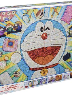 Doraemon Mosaic Art ของแท้ JP แมวทอง - Jigsaw Puzzle Ensky [จิ๊กซอว์ Doraemon]