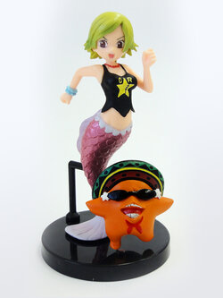 Caymy & Pappug Extra Version ของแท้ JP แมวทอง - Half Age Characters Bandai [โมเดลวันพีช]