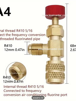 วาล์วเปิดปิดปลายสายน้ำยา เซฟตี้วาล์ว WILTON (รหัสสินค้า 001264)