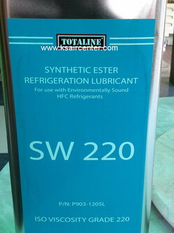 น้ำมันคอมเพรสเซอร์ TOTALINE SW-220