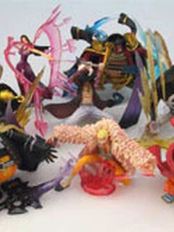 Seven Warlords of the Seas Set ของแท้ JP แมวทอง - Super Effect Banpresto [โมเดลวันพีช] (8 ตัว)