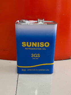 น้ำมันคอมเพรสเซอร์ SUNISO (SUNOCO) 3GS