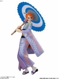 Nami Kimono ของแท้ JP แมวทอง - Super Styling Bandai [โมเดลวันพีช]