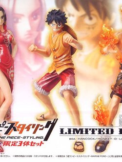 Marine Ford Limited Edition Set ของแท้ JP แมวทอง - Super Styling Bandai [โมเดลวันพีช] (3 ตัว)