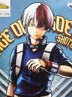 Todoroki ของแท้ JP - Age of Heroes Banpresto [โมเดล My Hero Academia]