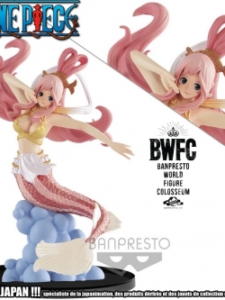 Shirahoshi ของแท้ JP แมวทอง - Banpresto World Figure Colosseum [โมเดลวันพีช]