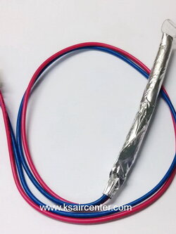 ฟิวส์ ตู้เย็น HITACHI 77C (หุ้มฟอยล์) (รหัสสินค้า 060001)