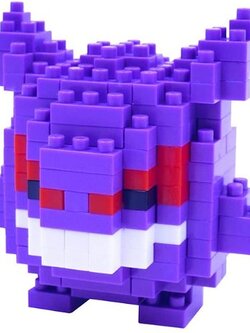 Gengar (แบบประกอบ) ของแท้ JP - Nanoblock Kawada [เลโก้โปเกมอน]