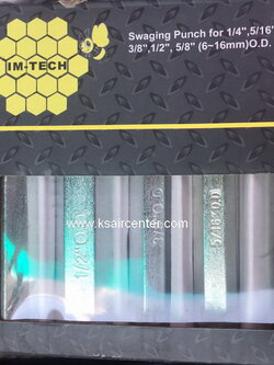 ชุดตัวตอกขยายท่อทองแดง ทั่วไป ขนาด 2-5 หุน