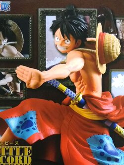 Luffy Wano ของแท้ JP แมวทอง - Battle Record Collection Banpresto [โมเดลวันพีช]