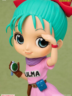 Bulma ของแท้ JP แมวทอง - Q Posket Banpresto [โมเดลดราก้อนบอล]