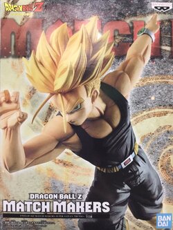 Trunks Super Saiyan ของแท้ JP แมวทอง - Match Makers Banpresto [โมเดลดราก้อนบอล]