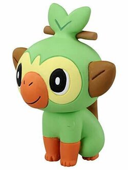Grookey ของแท้ JP - Monster Collection Takara Tomy [โมเดลโปเกมอน]
