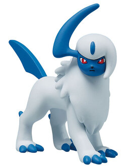 Absol ของแท้ JP - Monster Collection Takara Tomy [โมเดลโปเกมอน]