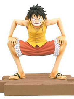 Luffy ของแท้ JP แมวทอง - Ichiban Kuji Banpresto [โมเดลวันพีช]