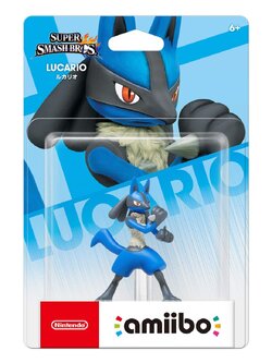 Lucario ของแท้ JP - Amiibo Nintendo [โมเดลโปเกมอน]