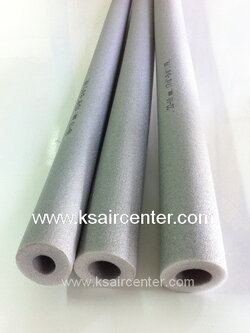 โฟมหุ้มท่อ สีเทา ขนาด 3/8 (10-12 mm)