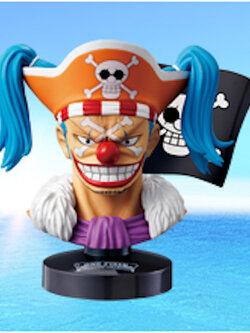 Buggy ของแท้ JP แมวทอง - Greatdeep Collection Bandai [โมเดลวันพีช]