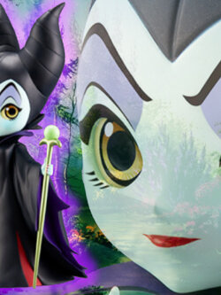 Maleficent - Normal Color ของแท้ JP - Q Posket Banpresto [โมเดล Disney]