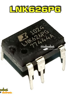 AC / DC LNK626PG DIP7 ใช้ใน เครื่องเชื่อม สวิทชชิ่ง ฯลฯ