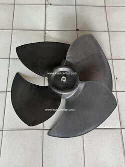 ใบพัดคอนเดนซิ่ง พลาสติก 22 นิ้ว แบบรูใหญ่